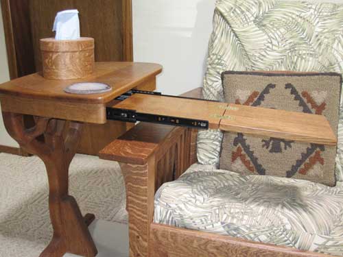 Table That Slides Under Couch