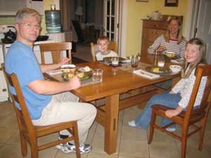 Williams oak dining table